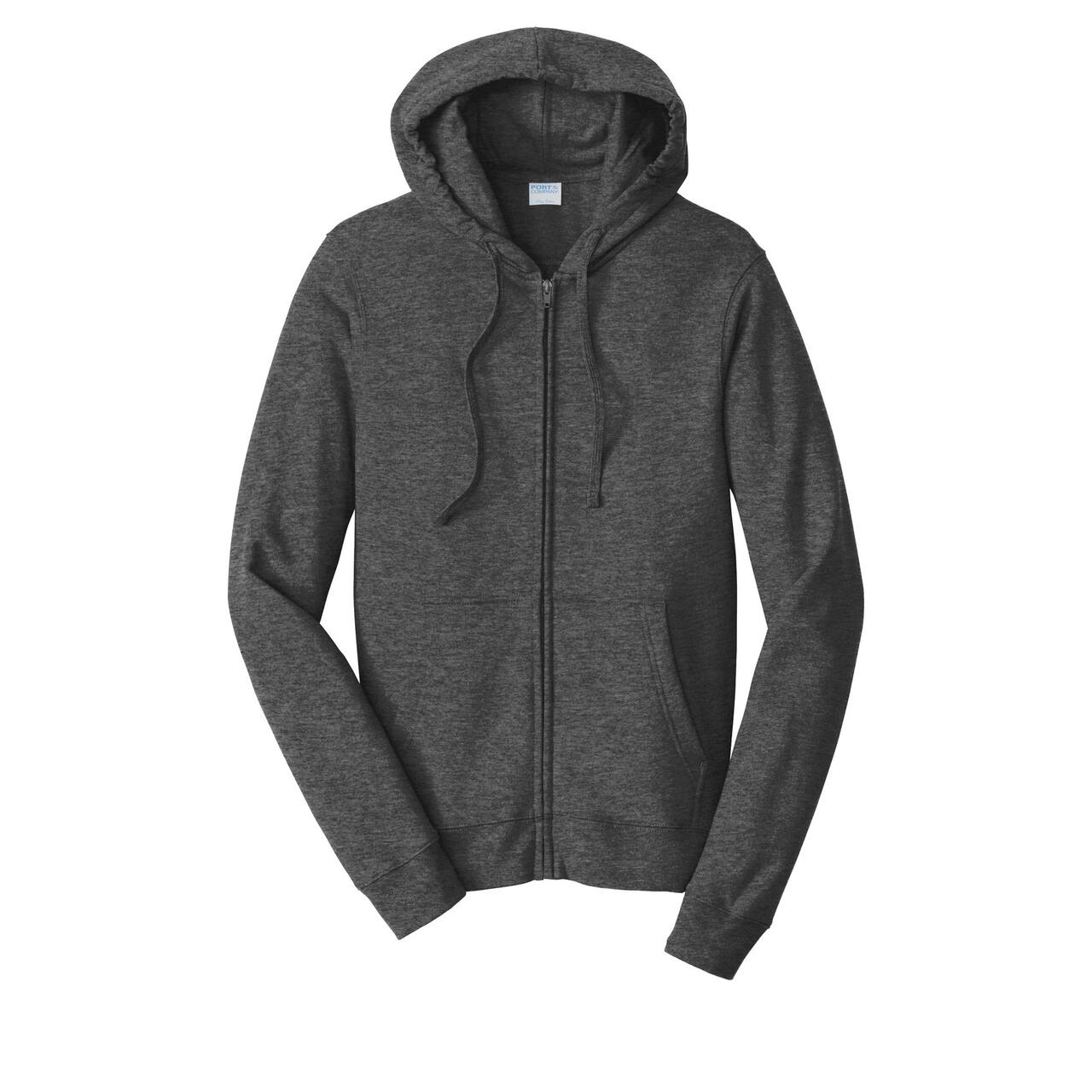 Port & Company® Fan Favorite Fleece Full-Zip Hooded Sweatshirt